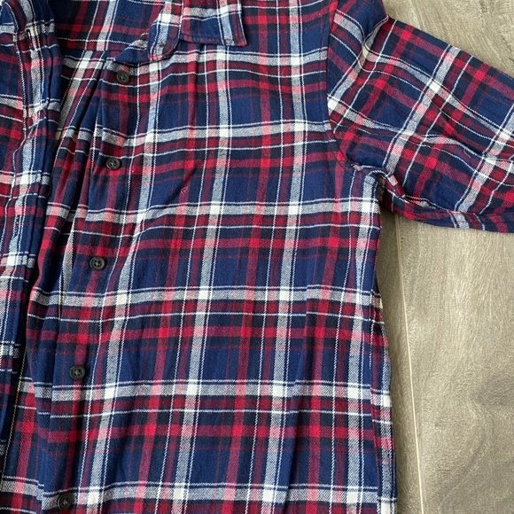 Women’s Uniqlo flannel - blue, red, white - Picture 7 of 10